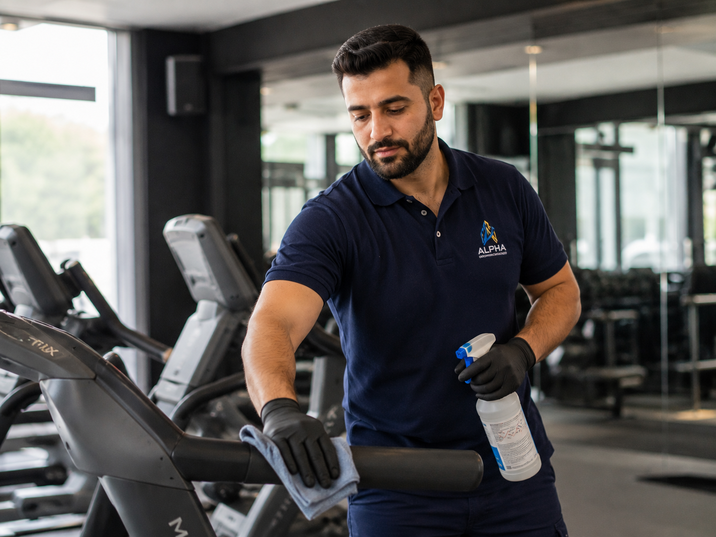 Fitnesshallenreinigung